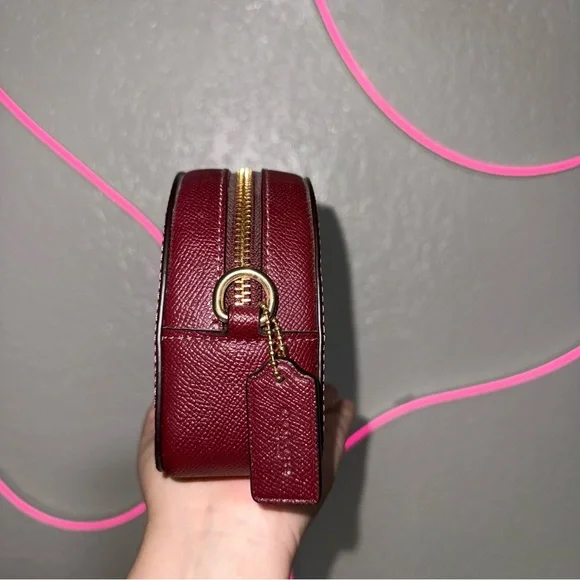 Coach Burgundy Serena Crossbody Bag - Picture 3 of 6